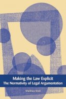 Matthias Klatt - Making the Law Explicit - 9781841134918 - V9781841134918
