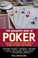Paul Mendelson - The Mammoth Book of Poker - 9781845298074 - V9781845298074