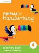 Gill Budgell - Penpals for Handwriting Year 4 Teacher's Book - 9781845655631 - V9781845655631