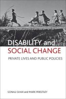 Sonali Shah - Disability and Social Change - 9781847427861 - V9781847427861