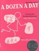 Edna Mae Burnam - A Dozen a Day Book 3 + CD - 9781847726438 - V9781847726438