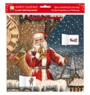 Flame Tree Publishing - Snowy Santa Claus Advent Calendar (with Stickers) - 9781847864451 - V9781847864451