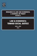 Dana Gold - Law and Economics: Toward Social Justice - 9781848553347 - V9781848553347