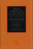 General Fripp - The Law and Practice of Expulsion and Exclusion from the United Kingdom: Deportation, Removal, Exclusion and Deprivation of Citizenship - 9781849465892 - V9781849465892
