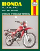 Haynes Publishing - Honda XL/XR250 and 500 1978-84 Owner's Workshop Manual - 9781850102687 - V9781850102687