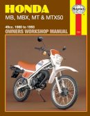 Haynes Publishing - Honda MB, MBX, MT and MTX50 Owner's Workshop Manual - 9781850108887 - V9781850108887