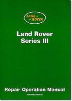 Land Rover Limited - Land Rover Series 3 WSM - 9781855201088 - V9781855201088