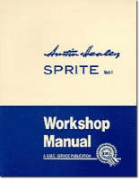 Brooklands Books Ltd - Austin-Healey Sprite Mk1 WSM (Official Workshop Manuals) - 9781855201262 - V9781855201262