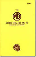 M G Car Company Limited - MG MGA 1600 Mk 2 Owner Hndbk - 9781855201675 - V9781855201675