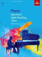 Abrsm - Piano Specimen Sight-Reading Tests (Abrsm Sight-reading) - 9781860969119 - V9781860969119