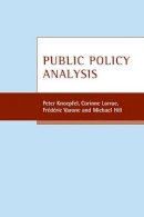 Peter Larr - Public Policy Analysis - 9781861349071 - V9781861349071