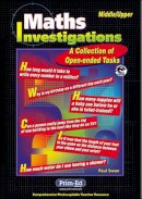 Paul Swan - Maths Investigations: A Collection of Open-ended Tasks - 9781864007268 - V9781864007268