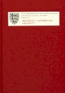 Simon Townley (Ed.) - A History of the County of Oxford (Victoria County History) - 9781904356400 - V9781904356400