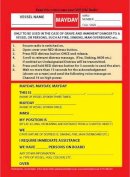 Robert Dearn - VHF DSC Mayday Procedure Card - 9781906594015 - V9781906594015