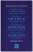 Georges Perec - Thoughts of Sorts - 9781907903007 - V9781907903007