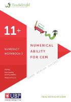 Teachitright - Numerical Ability for Cem 11+: Numeracy Workbook 2 (Teachitright) - 9781908684738 - V9781908684738