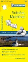 Michelin - Michelin FRANCE: Finistere, Morbihan Map 308 (Maps/Local (Michelin)) - 9782067210035 - V9782067210035