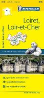Michelin - Michelin FRANCE: Loiret, Loir-et-Cher Map 318 (Maps/Local (Michelin)) - 9782067210240 - V9782067210240