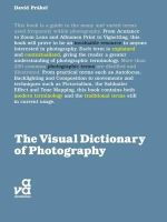 David Präkel - The Visual Dictionary of Photography - 9782940411047 - V9782940411047