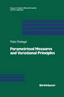 Pablo Pedregal - Parametrized Measures and Variational Principles - 9783034898157 - V9783034898157