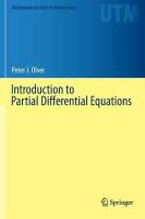 Peter J. Olver - Introduction to Partial Differential Equations - 9783319020983 - V9783319020983