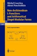 Michel Courtieu - Non-Archimedean L-functions and Arithmetical Siegel Modular Forms - 9783540407294 - V9783540407294