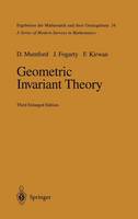 David Mumford - Geometric Invariant Theory (Ergebnisse der Mathematik und ihrer Grenzgebiete. 2. Folge) - 9783540569633 - V9783540569633