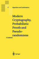 Oded Goldreich - Modern Cryptography, Probabilistic Proofs and Pseudorandomness (Algorithms and Combinatorics) - 9783540647669 - V9783540647669