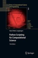 Hans Petter Langtangen - Python Scripting for Computational Science - 9783642093159 - V9783642093159