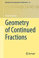 Oleg Karpenkov - Geometry of Continued Fractions (Algorithms and Computation in Mathematics) - 9783642393679 - V9783642393679