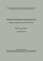 Juan Pablo Martir Rizo - Poetica de Aristoteles Traducida de Latin - 9783663009276 - V9783663009276
