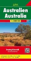 Freytag Berndt - Australia Road Map FB 1:3M (English, Spanish, French, Italian and German Edition) - 9783707914153 - V9783707914153