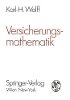 Karl-Heinz Wolff - Versicherungsmathematik - 9783709176825 - V9783709176825