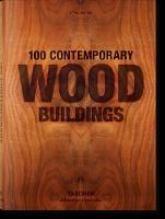 Philip Jodidio - 100 Contemporary Wood Buildings - 9783836561563 - V9783836561563