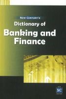 New Century - New Century's Dictionary of Banking & Finance - 9788177081664 - V9788177081664