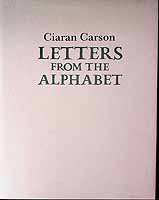 Ciaran Carson - Letters from an Alphabet -  - KCK0001262