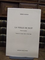 Mahon Derek - La Veille De Nuit Choix de Poemes Traduction de Jacques Chuto Rigal -  - KCK0001757