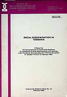  - Racial Discrimination in Tasmania -  - KCK0002184