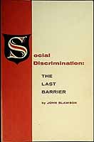 Slawson John - Social Discrimination The Last Barrier -  - KCK0002509