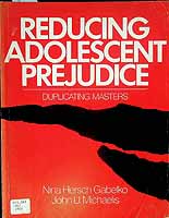 Gabelko Nina Hersh And Michaelis John U - Reducing Adolescent Prejudice Duplicating Masters -  - KCK0002599