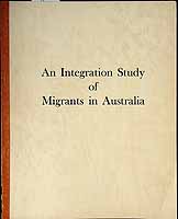 Benyei Laszlo - An Intergration Study of Migrants in Australia -  - KCK0002689