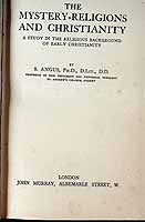 Angus S. - The Mystery -Religions and Christianity A Study in the Religious Backround of Early Christianity -  - KCK0002761