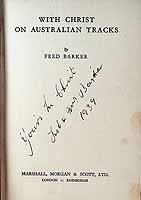 Barker Fred - With Christ on Australian Tracks -  - KCK0002851