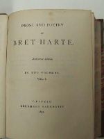 Bret Harte - Prose and Poetry (Collection of British authors. Tauchnitz edition) -  - KEX0207963