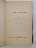 Edward Hayes - The Ballads of Ireland Two volumes -  - KEX0243787