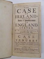 William Molyneux - The Case of Ireland Being Bound by Acts of Parliament in England . . . To Which is Added the Case of Tenures Upon the Commission of Defective Titles, Argued by all the Judges of Ireland, With Their Resolutions, And the Reasons of Their Resolutions -  - KEX0243794