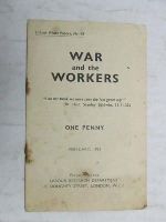  - War and the Workers -  - KEX0268184