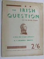 C. Desmond Greaves - The Irish Question and the British People, -  - KEX0269676