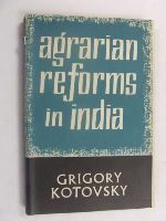 Grigory Kotovsky - Agrarian Reforms in India -  - KEX0269782