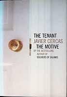 Javier Cercas - The Tenant and the Motive - 9780747576723 - KEX0303470